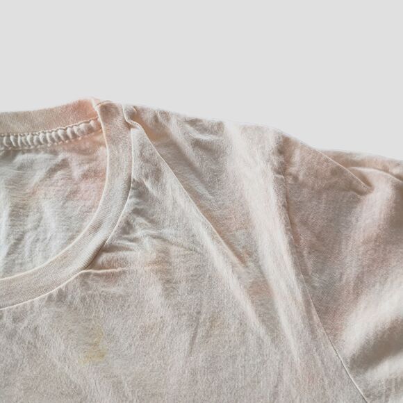 Wilco Watercolor Heart T Shirt XL *Fits Like a Small* Organic Cotton Thrashed - Picture 6 of 12